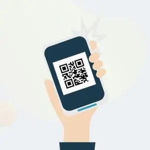noutati, clipart, scanare cod qr cu telefonul